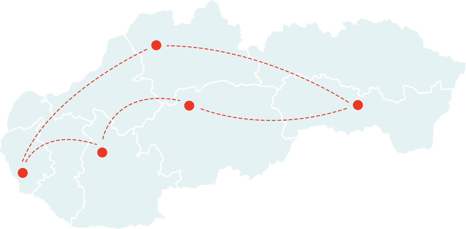 mapa stahovania ivanex